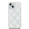 DKNY DKHCP15SLCPEPT iPhone 15 / 14 / 136.1 biały/white hardcase Liquid Glitter Multilogo